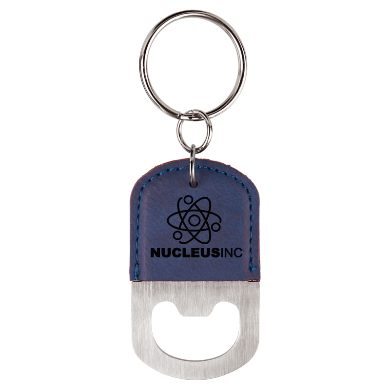 Bottle Opener Keychain Oval KLA Engraving