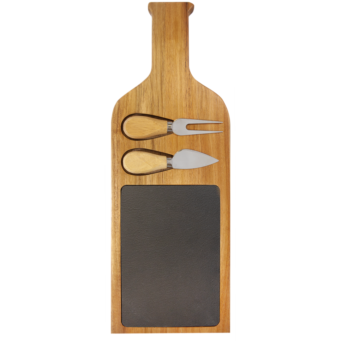 Acacia Wood/Slate Serving Board KLA Engraving