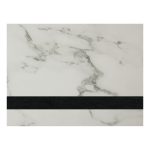 White Marble/Black